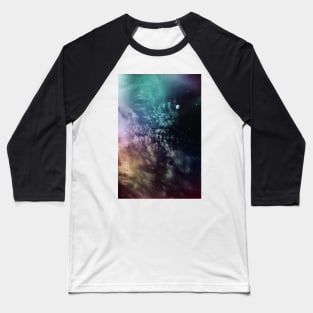 Polychrome Moon Baseball T-Shirt